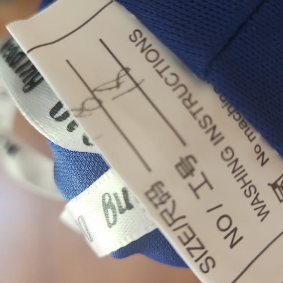 Elegant Blue Sequin Dress - Picture 6 of 7